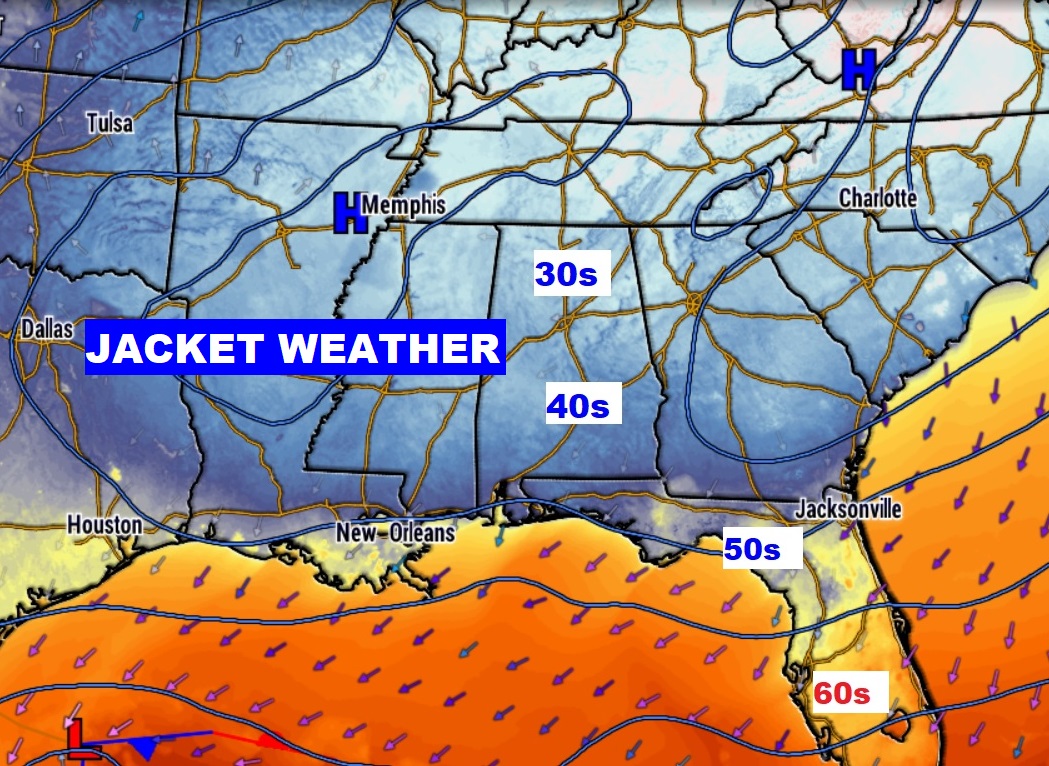 Chilly Start Weather Changes This Week Coastal Storm System Monday