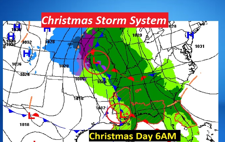 WEEKEND Update: Nice Weekend Warm-up – Wet Christmas Forecast - Rich Thomas