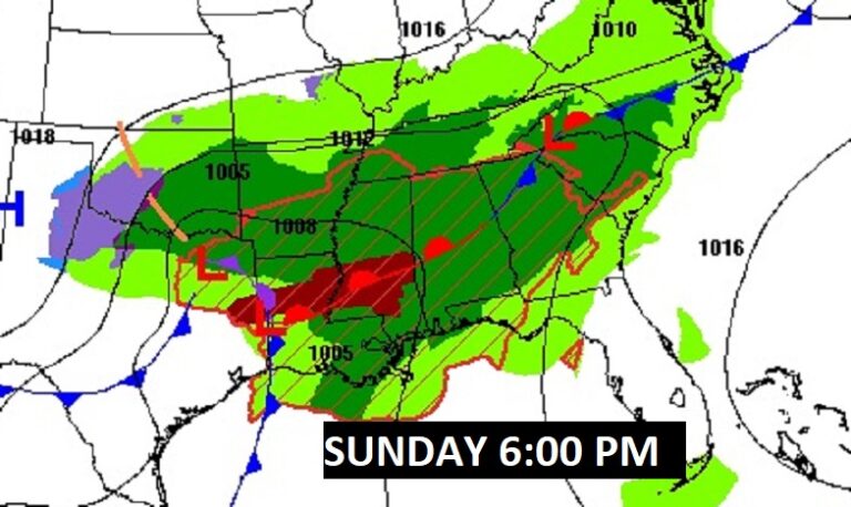 Weekend Update Wet And Stormy Weekend Severe Weather Threat Rich Thomas 1704